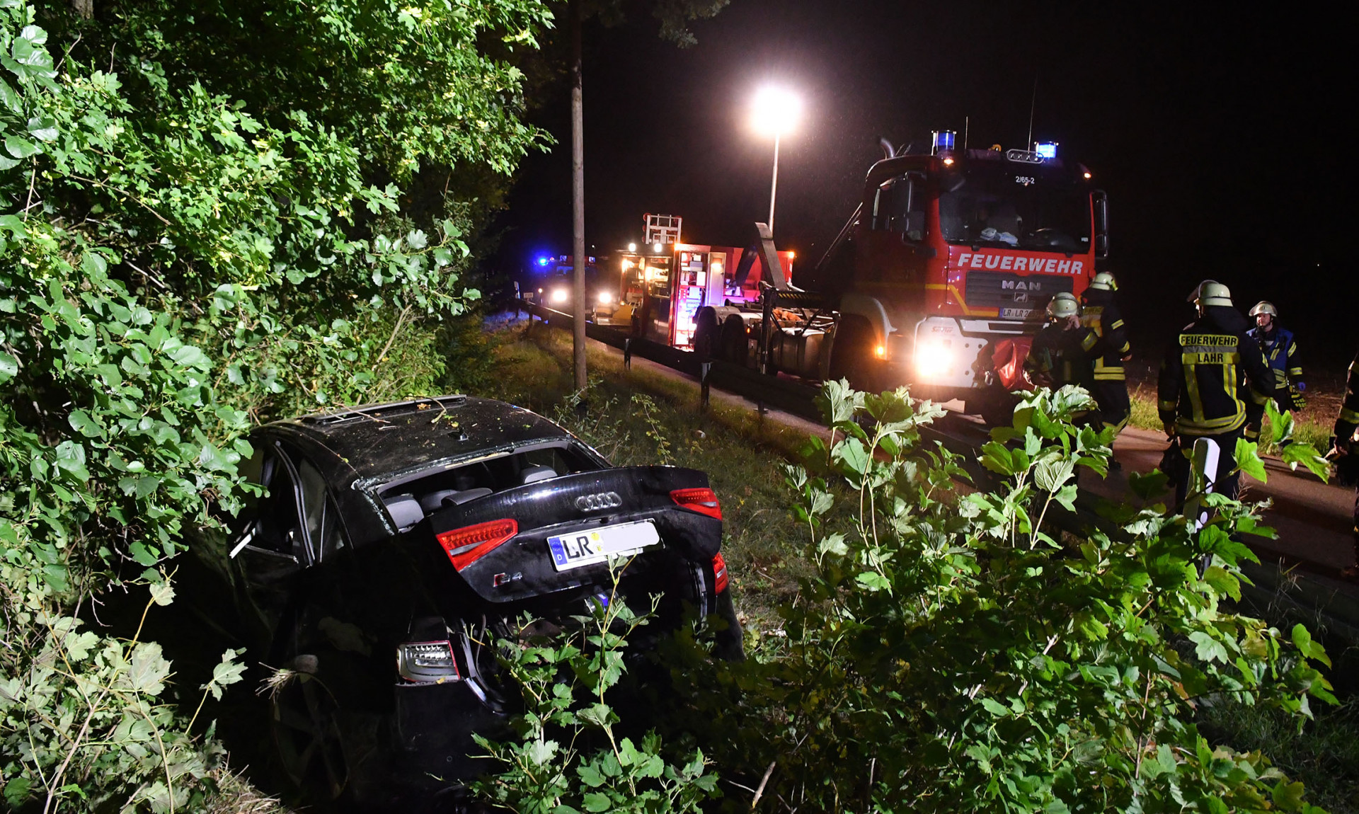Unfall mit Fahrerflucht in Lahr-Hugsweier - kein Führerschein