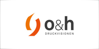 Logo o&h Druckvisionen