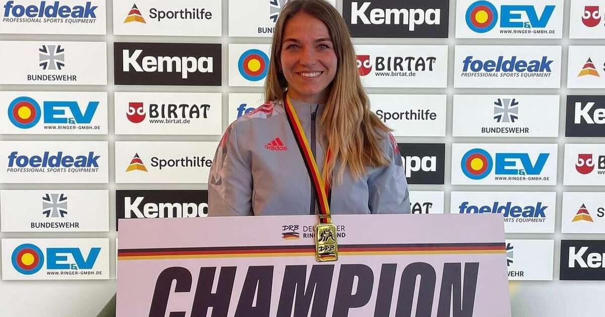 Ringerin Annika Wendle vom ASV Altenheim ist Deutsche Meisterin ...
