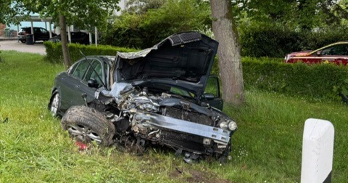 Auf Flucht vor Polizei zwischen Renchen und Appenweier Unfall gebaut ...