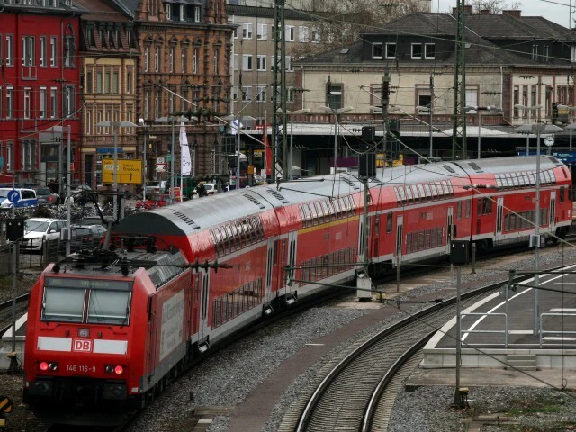 Doppelstockwagen Deutsche Bahn — © Ulrich Marx