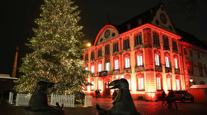 Am Weihnachtsbaum will man in diesem Jahr nicht sparen — © Ulrich Marx