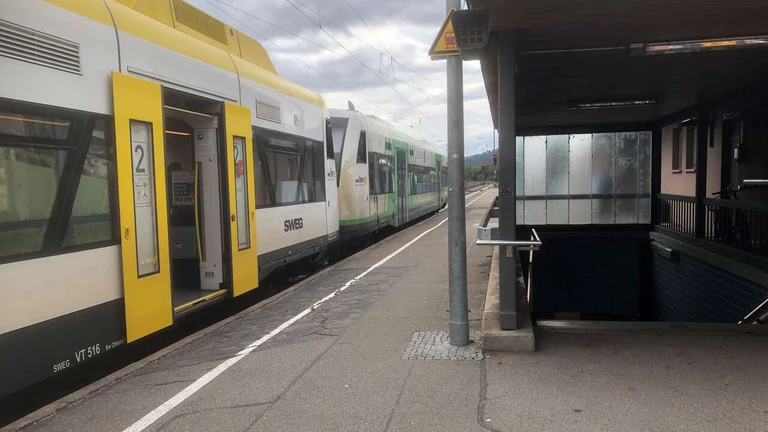 Bahnhof Hausach — © Claudia Ramsteiner
