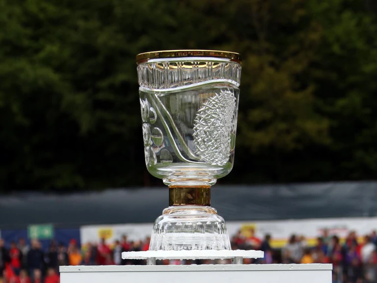 Trophäe im Südbadischen Fußball-Pokal — © Joachim Hahne