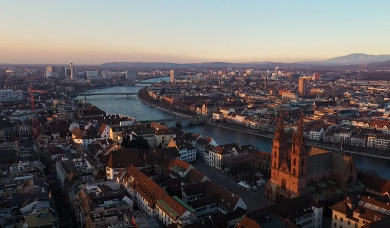 Basel — © Screenshot Bewerbungsvideo ESC 2025 / Basel Tourismus