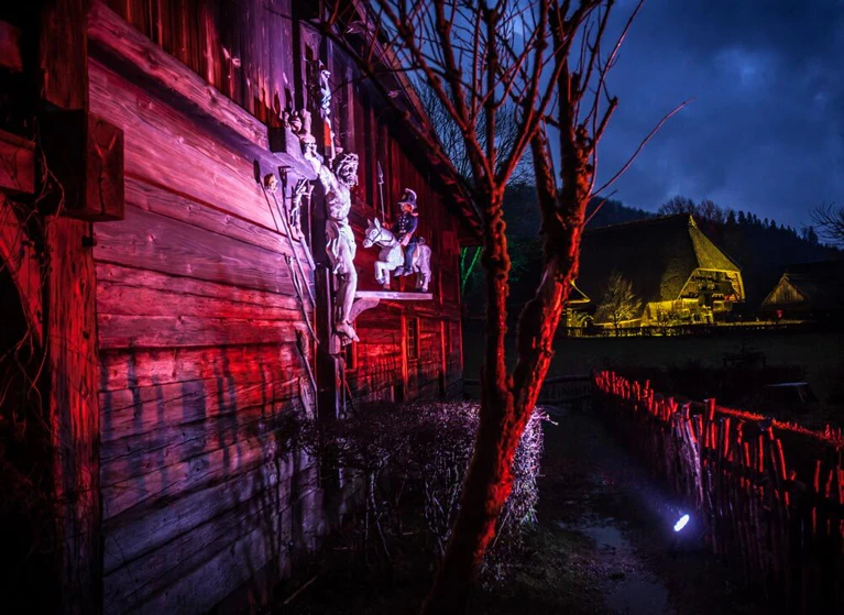 Weihnachtsmarkt im Vogtsbauernhof — © Schwarzwälder Freilichtmuseum Vogtsbauernhof